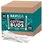 paper cotton earbuds or swabs pack of 2