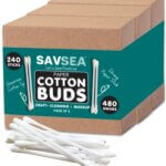 paper cotton earbuds or swabs pack of 3