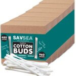 Paper Cotton Earbuds / Swabs (Pack of 6)