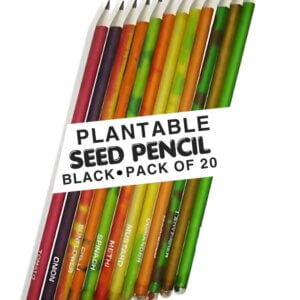Plantable seed pencil 20